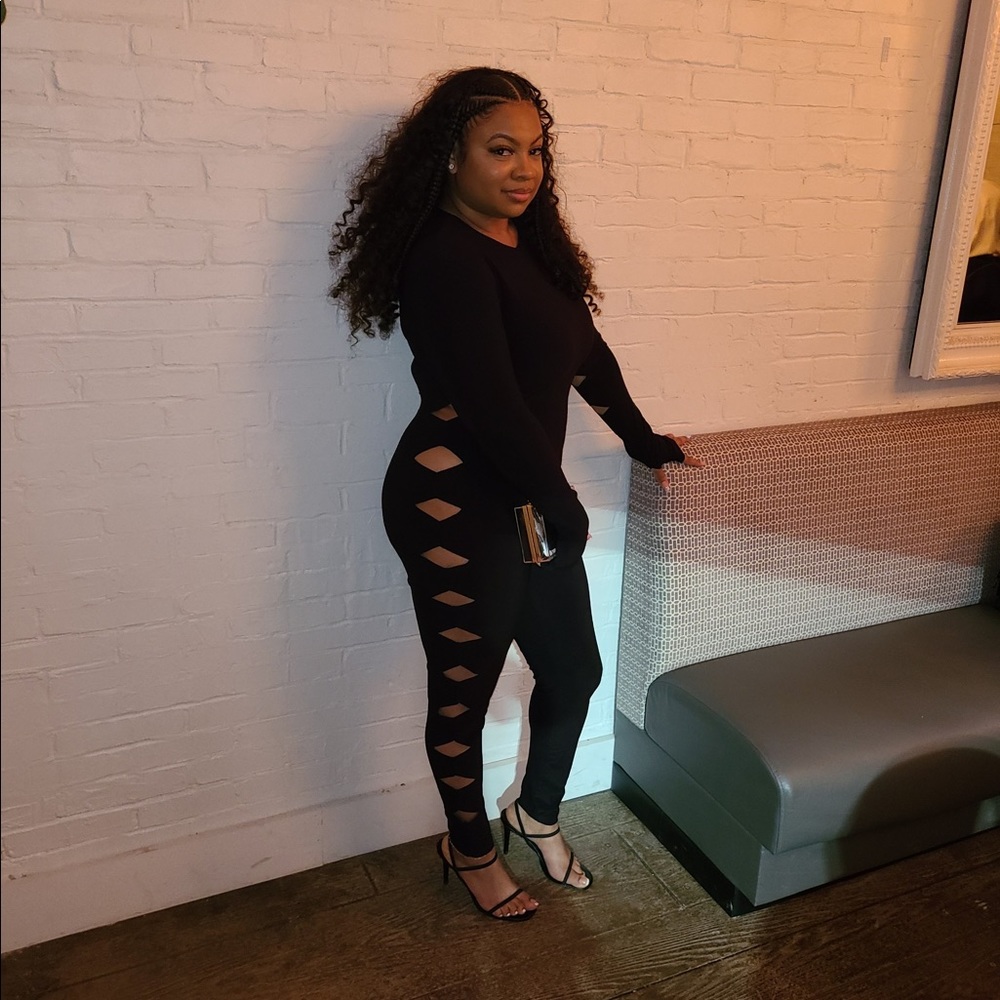 Norma Kamali Alligator Jumpsuit